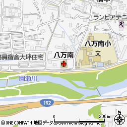 徳島市立八万南幼稚園周辺の地図