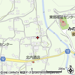 徳島県三好郡東みよし町昼間796周辺の地図