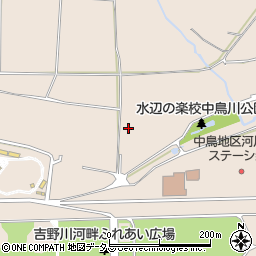 徳島県美馬市美馬町松ノ本周辺の地図