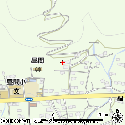 徳島県三好郡東みよし町昼間1545周辺の地図