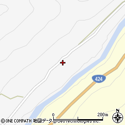 和歌山県有田郡有田川町松原133周辺の地図