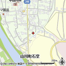 徳島県吉野川市山川町川東214周辺の地図