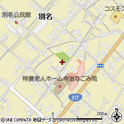 愛媛県今治市別名291-2周辺の地図