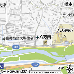 徳島県徳島市八万町橋本92-6周辺の地図