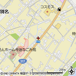 愛媛県今治市別名196-1周辺の地図