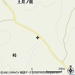 徳島県吉野川市美郷峠137周辺の地図
