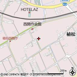 山口県防府市植松2249周辺の地図