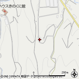 和歌山県有田郡有田川町奥541周辺の地図