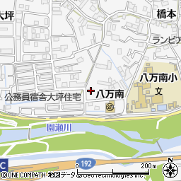 徳島県徳島市八万町橋本92周辺の地図