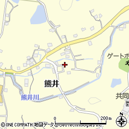 和歌山県有田郡有田川町熊井263-7周辺の地図