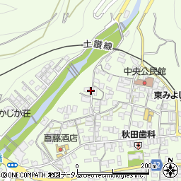 徳島県三好郡東みよし町昼間3766周辺の地図