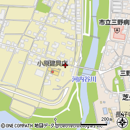 徳島県三好市三野町太刀野28周辺の地図