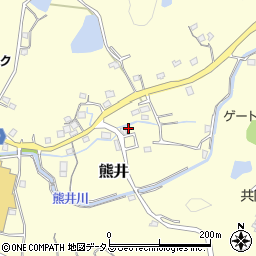 和歌山県有田郡有田川町熊井263-9周辺の地図