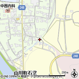 徳島県吉野川市山川町川東216-2周辺の地図