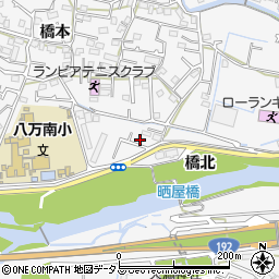 徳島県徳島市八万町橋本328周辺の地図
