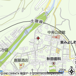 徳島県三好郡東みよし町昼間3718周辺の地図