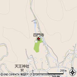 成田山不動尊四門寺周辺の地図