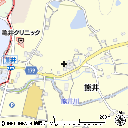 和歌山県有田郡有田川町熊井340周辺の地図