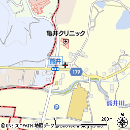 和歌山県有田郡有田川町熊井451周辺の地図