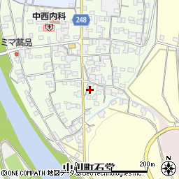 徳島県吉野川市山川町川東204周辺の地図