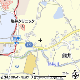 和歌山県有田郡有田川町熊井357周辺の地図