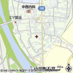 徳島県吉野川市山川町川東37周辺の地図