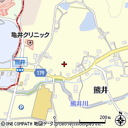 和歌山県有田郡有田川町熊井355周辺の地図