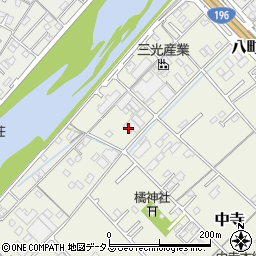 愛媛県今治市中寺1019-1周辺の地図