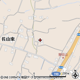 山口県山口市佐山1027周辺の地図