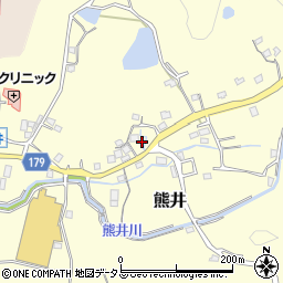 和歌山県有田郡有田川町熊井317周辺の地図