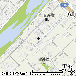 愛媛県今治市中寺1020周辺の地図