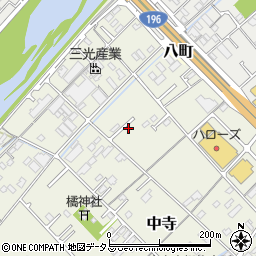 愛媛県今治市中寺930周辺の地図