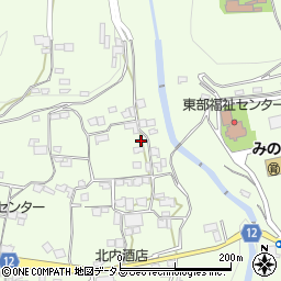 徳島県三好郡東みよし町昼間809周辺の地図