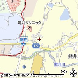 和歌山県有田郡有田川町熊井429周辺の地図