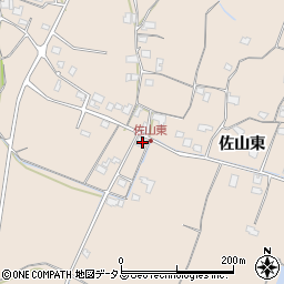 山口県山口市佐山佐山東784周辺の地図