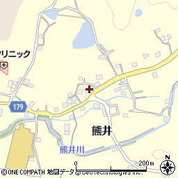 和歌山県有田郡有田川町熊井242-3周辺の地図