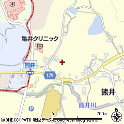 和歌山県有田郡有田川町熊井363周辺の地図