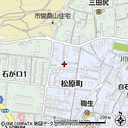 山口県防府市松原町1周辺の地図