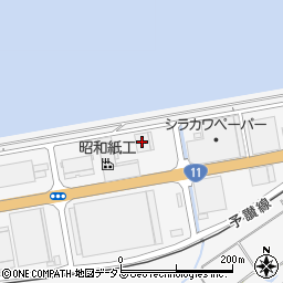近藤印刷工業株式会社　豊浜工場周辺の地図