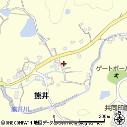 和歌山県有田郡有田川町熊井250-6周辺の地図