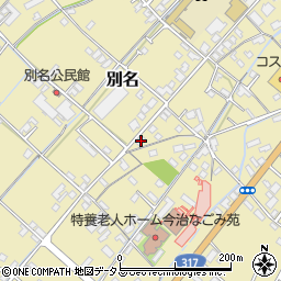 愛媛県今治市別名409周辺の地図