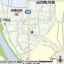 徳島県吉野川市山川町川東193周辺の地図