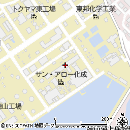 日本化学工業株式会社　徳山工場周辺の地図