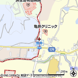 和歌山県有田郡有田川町熊井440-1周辺の地図