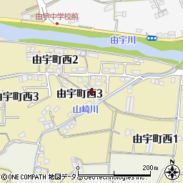 山口県岩国市由宇町西3丁目1-1周辺の地図