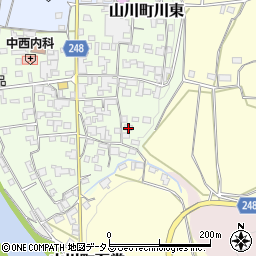 徳島県吉野川市山川町川東220周辺の地図