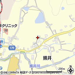 和歌山県有田郡有田川町熊井320周辺の地図