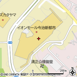 イオンモール今治新都市周辺の地図