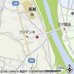 徳島県吉野川市山川町町75周辺の地図