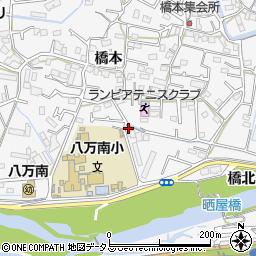 徳島県徳島市八万町橋本311周辺の地図